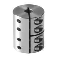 Manchon de couplage rigide monobloc en acier inoxydable 304 à couple élevé pour moteur de gravure