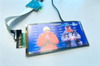 Panel Layar AMOLED Fleksibel, Dapat Dilipat, Dapat Digulung, Ukuran 10.13 inci, Resolusi 1242*2208, ASK Mipi Board, untuk Robot Medis
