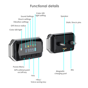 Lớn Phạm Vi Điện Không Dây Con Chó Hàng Rào GPS Vật Nuôi Ngăn Chặn Hệ Thống Có Thể Sạc Lại Đào Tạo Sốc Cổ Áo Với Điều Khiển Từ Xa Fordog - Product Image 6