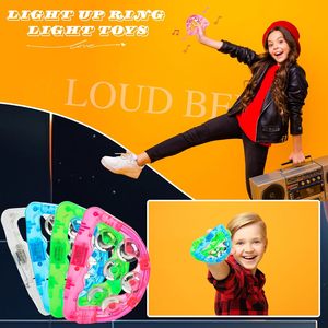 Tambourins lumineux à LED avec logo personnalisé, jouets musicaux clignotants, instrument de percussion portatif pour anniversaires et concerts - Product Image 4