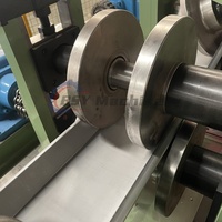 Machine de formage à froid de profilés C entièrement automatique et personnalisée à grande vitesse avec 15 unités de poinçonnage, ligne de production