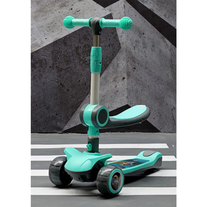 Patinetas scooters <span class=keywords><strong>monopatin</strong></span> plegable kick Foot scooty niños pu intermitente 3 ruedas niños <span class=keywords><strong>scooter</strong></span> para niñas pequeñas - Product Image 6