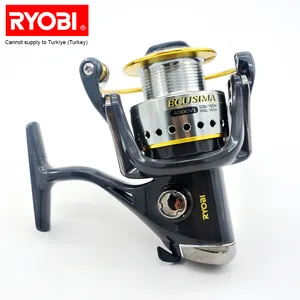 RYOBI Gulungan Pancing ECUSIMA, Reel Pancing Jepang Berputar Ikan Emas Bagian Air Asin