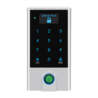 Lector Biométrico de Huellas Dactilares Inteligente WiFi Tuya OEM/ODM con Teclado, Lector RFID, Desbloqueo por APP, Reinicio, Control de Acceso para Sistema de Seguridad Doméstica