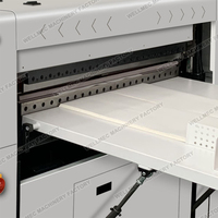 Machine automatique de découpe transversale de papier kraft en rouleaux pour emballage de sandwichs et hamburgers