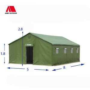Comodo campo di sicurezza sito di ingegneria costruzione di soccorso in caso di catastrofe tela grande tenda all'aperto - Product Image 1