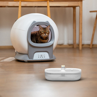 LeLo Pets 4L Großer Haustier-Wasserspender Katzen-Trinkbrunnen Haustier-Wasserbrunnen für Katzen mit Intelligenter Steuerung