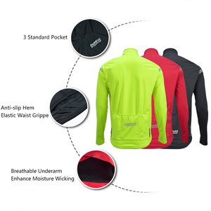 Darevie fabricant automne hiver vélo cyclisme <span class=keywords><strong>veste</strong></span> hommes manches longues vélo cyclisme vêtements coupe-vent cyclisme <span class=keywords><strong>veste</strong></span> - Product Image 4