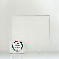 Trophée carré en verre cristal avec plaque argentée MH-FJ0349