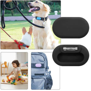 Funda protectora de piel de silicona compatible con <span class=keywords><strong>Galaxy</strong></span> <span class=keywords><strong>SmartTag</strong></span> 2 funda con pasador de seguridad oculto para niños ropa para mascotas mochila - Product Image 6