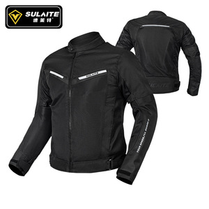 <span class=keywords><strong>Giacca</strong></span> Protettiva SULAITE Personalizzata CE2, Accessori <span class=keywords><strong>Moto</strong></span> Estivi, Maglia Riflettente <span class=keywords><strong>da</strong></span> Uomo per Motociclisti - Product Image 6