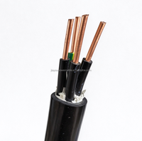 Câble électrique en cuivre multiconducteurs 300/500V 1mm 1.5mm 2.5mm, câble NYM
