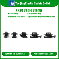 Nouveaux clips de connexion XK20 pour trous ronds de 6,2 à 12,2 mm et épaisseur de plaque de 0,7 à 1,3 mm, matériau nylon 66