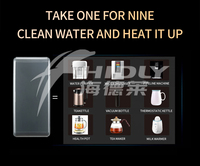 Personnalisé 3 Étapes Ro Instantané Chaud 600 Gpd Ro Membrane Commercial Ro Filtre À Eau Système De Purification Avec Uv