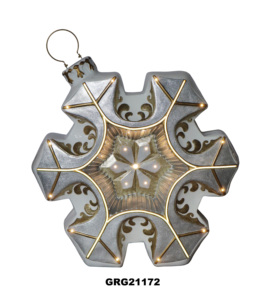Flocon de neige avec 19 lumières et 6 bandes lumineuses - Product Image 3