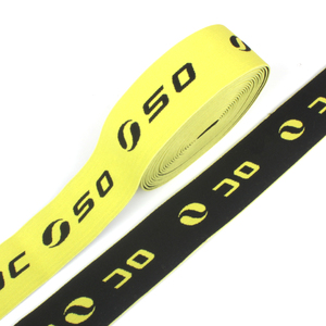Banda elástica Jacquard estampada personalizada, ropa deportiva, cintura elástica suave - Product Image 1