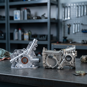 ปั๊มน้ำมันเครื่องอะลูมิเนียม LU สำหรับรถยนต์ OPEL VAUXHALL ดีเซล Astra 1.7DTi 16v 4 55 16v Dohc Y17DT ได้รับการรับรองมาตรฐาน ISO9001 รับประกัน 12 เดือน - Product Image 3