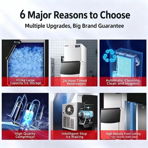 Máquina <span class=keywords><strong>de</strong></span> Hielo Industrial <span class=keywords><strong>de</strong></span> Alta Gama para Negocios, Máquina para Hacer Hielo <span class=keywords><strong>de</strong></span> 1 Tonelada, en Stock, 220-400V - Product Image 5