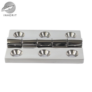 Heritage Rectangular <b>Hinge</b> 78x52 50x75 316 Marine Grade Stainless Steel Polished 4mm Thick <b>Door</b> <b>Window</b> <b>Hinge</b> - Product Image 4