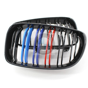 Parrilla Estilo M para BMW E81 E87, Negro Brillante, Plástico ABS, Repuesto para Parachoques Delantero, 51137166439 - Product Image 3