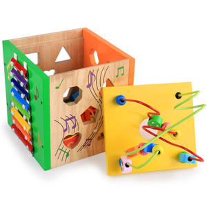 2020 nouveaux produits de style en bois enfants <span class=keywords><strong>perle</strong></span> <span class=keywords><strong>labyrinthe</strong></span> jouets En Gros personnalisé fait main multifonctionnel enfants - Product Image 3