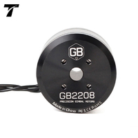 Moteur brushless T-MOTOR GB2208 KV128 3-4S à petit couple de serrage 2208 pour caméra de drone UAV