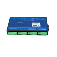 Passerelle de données industrielles vers le cloud - Convertisseur RS485 vers Ethernet isolé 16 ports avec ARM9 Linux, prise en charge de Modbus et de MQTT
