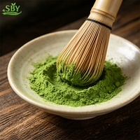 Poudre de Matcha Fraîchement Récoltée, Saveur Douce, Riche en Nutriments, Qualité Cérémonie, Idéale pour les Boissons Quotidiennes à Domicile