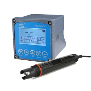 Boqu pHG-2091Pro Flüssigkeits stands ensor Wasserzähler Analysator Ph Meter Digital PH Controller tragbare PH-Meter