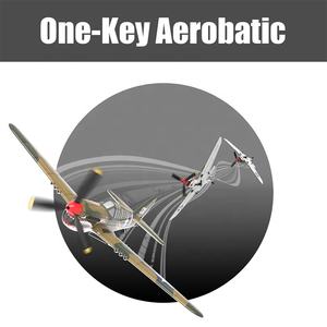 Volantex P40 <span class=keywords><strong>Warhawk</strong></span> Avec Aileron Envergure 400MM Électrique RTF Voltige U-Turn Télécommande 4CH RC Fighter Cadeau Jouet pour Garçons - Product Image 3