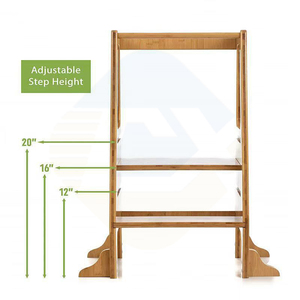Tour d'apprentissage en bois pour tout-petits, tabouret d'appoint Montessori pour enfants, chaise d'escalade, repose-pieds pour bébé - Product Image 2