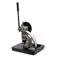 Machine à œillets semi-automatique industrielle à pression manuelle pour tissu, métal, œillets, trous, bannière, auvent, affiche, bâche, sac en PVC