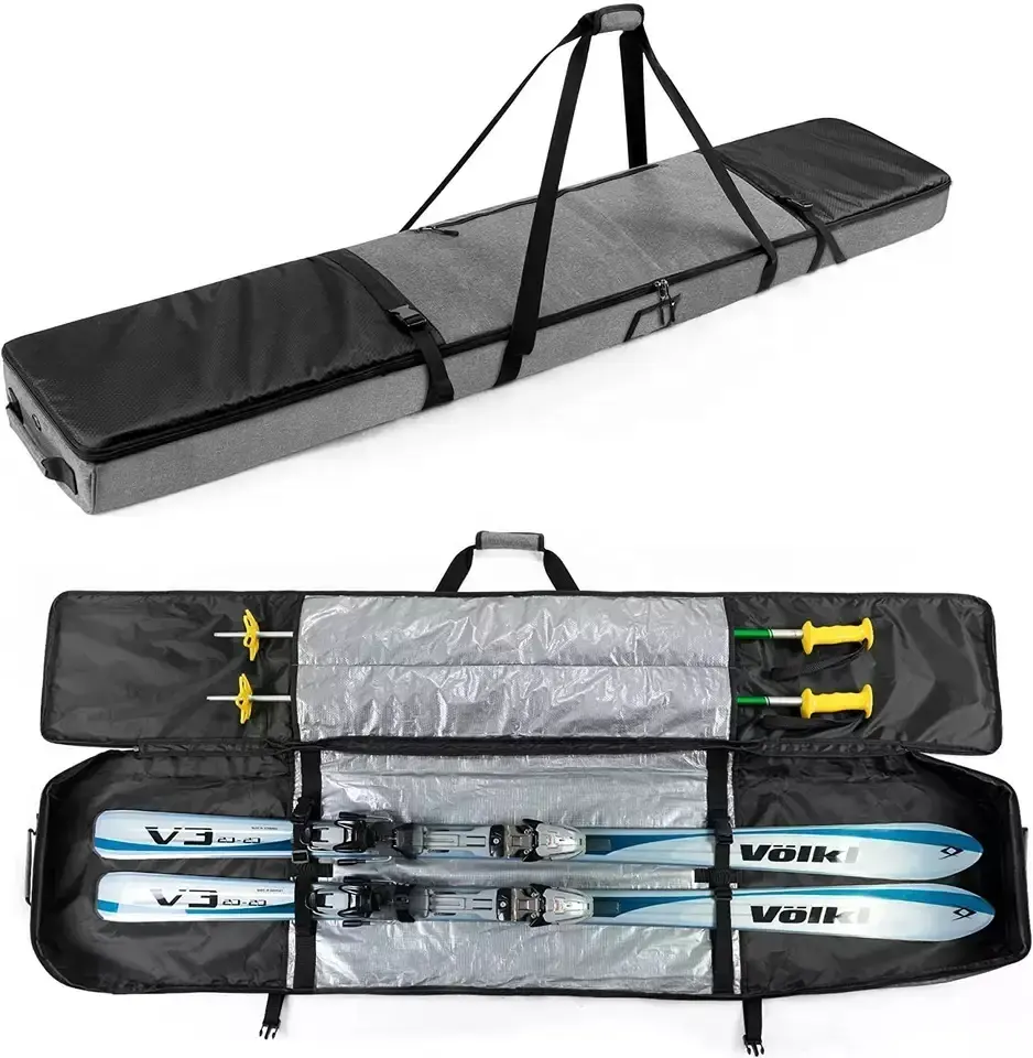 Yeni Trend su geçirmez kayak iniş çantası büyük spor Snowboard taşıma çantası seyahat Snowboard çantası