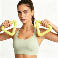 Fourniture d'usine : Anneau de yoga, Barre d'haltères 15LB 25LB, Haltère en silicone pour Pilates et Tapis avec équipement de yoga pour la pratique des femmes et des hommes