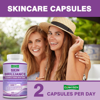 Capsules de blanchiment de la peau de marques privées Produit de beauté Support Correction des taches brunes Capsules de collagène