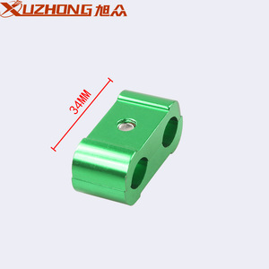 Separador de cables de bujía de aluminio Xuzhong 70mm x 14mm x 13mm para retén de cable de encendido - Product Image 3