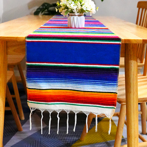 <span class=keywords><strong>Camino</strong></span> <span class=keywords><strong>de</strong></span> <span class=keywords><strong>mesa</strong></span> Jacquard Serape <span class=keywords><strong>mexicano</strong></span> <span class=keywords><strong>estilo</strong></span> tejido bordado para fiesta boda picnics al aire libre cumpleaños <span class=keywords><strong>camino</strong></span> <span class=keywords><strong>de</strong></span> <span class=keywords><strong>mesa</strong></span> colorido - Product Image 5