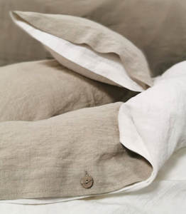 Groothandel Effen Kleur Linnen Laken Set-Aangepaste Grootte & Logo Oem/Odm Beschikbaar - Product Image 2