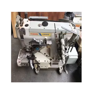 High quality used Pegasus w600 cylinder bed coverstitch interlock sewing machine