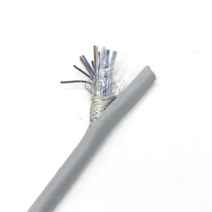 H05VVC4V5-K 300/500 V kabel kontrol PVC harmonika fleksibel Retardant tahan minyak