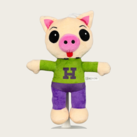 Ensemble de jouets en peluche Magicien Clown et Amis, super doux, animaux en peluche, poupées, jouet éducatif pour enfants