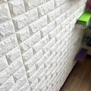 Diy 3d Foam Muursticker Foam Muur Panelen Kelder 3 D Home Decor Schuim Behang