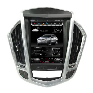 Мультимедийный автомобильный плеер 10,4 дюйма, Android 7,1/9,0, GPS видео для SRX 2009-2012 Cadillac SRX WiFi BT, автомобильный dvd-видеоплеер