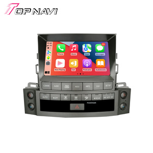 Nhà Máy Giá 1 DIN âm thanh xe hơi tự động 9inch GPS Wifi xe phương tiện truyền thông máy nghe nhạc Màn hình cảm ứng cho <span class=keywords><strong>Lexus</strong></span> LX570 2008 - 2015 màn hình lớn xe đài phát thanh - Product Image 5