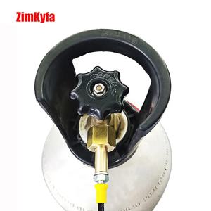 Estación de Recarga de CO2 con Manguera Negra de 1.5m, Válvula de Purga, Adaptador para Herramientas Neumáticas, para Carga sin Manómetro - Product Image 5