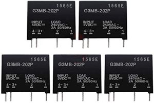 Aismartlink <span class=keywords><strong>G3MB</strong></span>-<span class=keywords><strong>202P</strong></span> โซลิดสเตตรีเลย์โมดูล <span class=keywords><strong>G3MB</strong></span> <span class=keywords><strong>202P</strong></span> DC-AC PCB SSR ใน 5V DC Out 240V AC 2A โซลิดสเตตรีเลย์โมดูล - Product Image 2