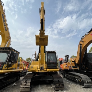รถขุดไฮดรอลิกแบบตีนตะขาบ Komatsu PC200-8 pc210-8 pc130 pc220 pc240 น้ำหนักใช้งาน 20 ตัน พร้อมเครื่องยนต์และชิ้นส่วนหลักมือสอง - Product Image 5