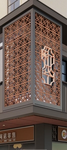 Revêtement en aluminium perforé et découpé pour façade de bâtiment, revêtement en aluminium perforé pour mur-rideau - Product Image 3