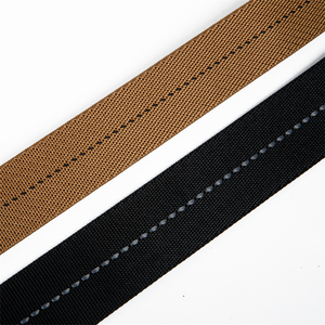 Jude Tùy Chỉnh 45Mm 50Mm Rắn Màu Twill Kết Cấu Phẳng Webbing Vành Đai Ban Nhạc Đàn Hồi Với Màu Sắc Theo Dõi Dòng - Product Image 2