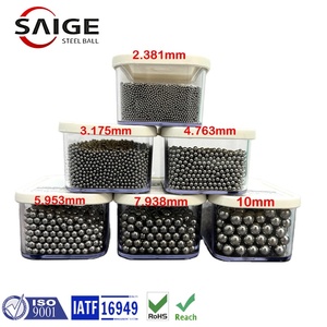 ลูกปืนเหล็กโครเมียมยี่ห้อ <span class=keywords><strong>Feige</strong></span> ได้รับการรับรองมาตรฐาน ISO9001 ขนาด G40/G60/G100 ความแข็ง HRC66-70 ขนาด 3 มม./6 มม./8 มม./12 มม./24 มม. สำหรับตลับลูกปืนจักรยาน - Product Image 1